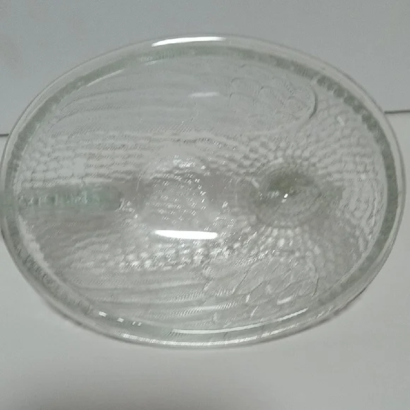 Vintage Indiana Glass Clear Hen on Nest Dish - Picture 3 of 5